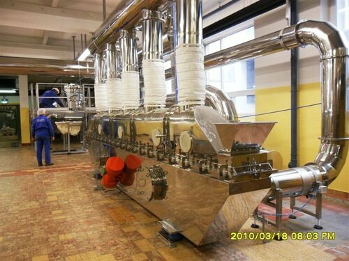 최신 회사 사례 Application of Vibrating Fluidized Bed Dryer for Continuous Granule Drying in Austria