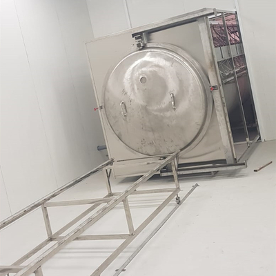 WKS 전자레인지 진공 건조 장치 9.6 kg/H 내지 12 kg/H 식품 가공 탈수 기구
