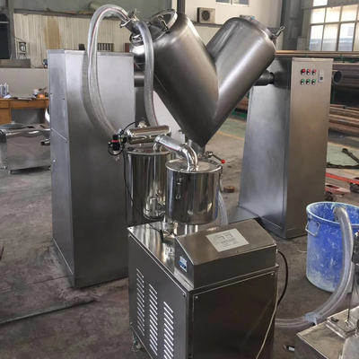 0.75KW 내지 11KW 브이형 믹서 분말 약물 믹서 기계