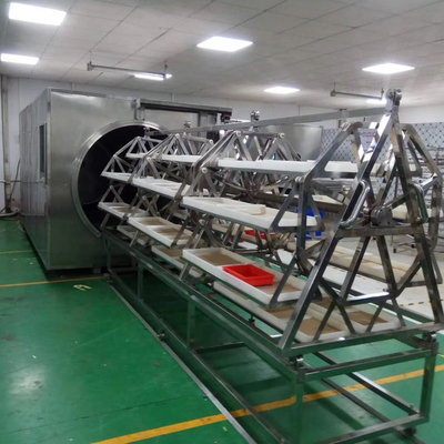 WKS 전자레인지 진공 건조 장치 9.6 kg/H 내지 12 kg/H 식품 가공 탈수 기구