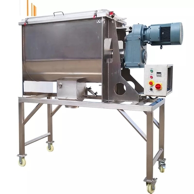 OEM 3000L 수평선상 리본 믹서 스테인레스 강 두배 헬리컬 리본 믹서