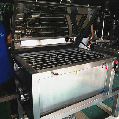 OEM 3000L 수평선상 리본 믹서 스테인레스 강 두배 헬리컬 리본 믹서