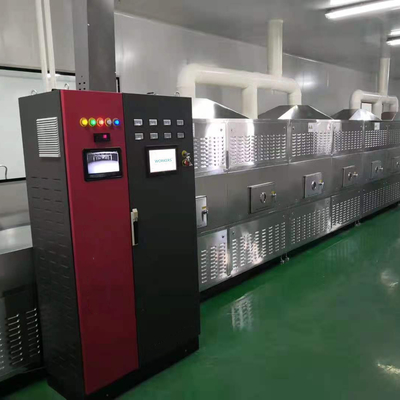 48-60kg/H 카바 파우더 마이크로웨이브 터널 레인지 산업용 탈수기