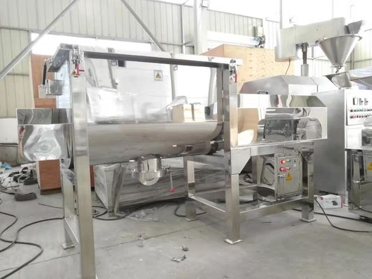 화학적 분말 액을 위해 다중기능적인 22 kw 스테인레스 강 리본 믹서