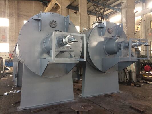 혁신적인 수평 진공 레이크 건조기 건조 습한 재료