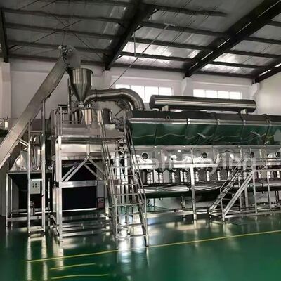 제약 과립 용 열기 유동층 건조기