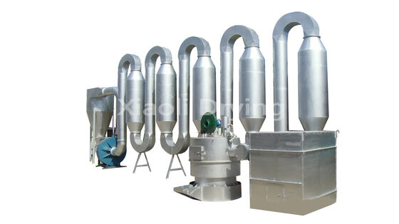 QG FG 시리즈 열에 민감한 재료의 순간 건조를 위한 고효율 공압 플래시 건조기