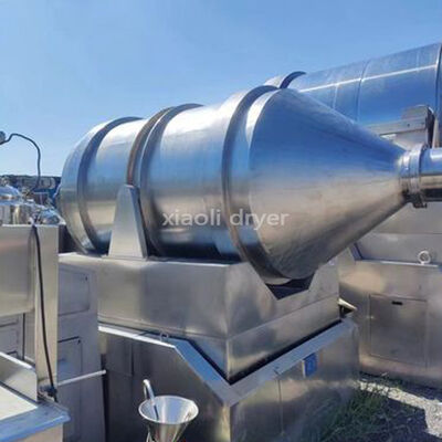 비료 산업을 위한 3000L 8kW 배치 2차원 믹서 기계