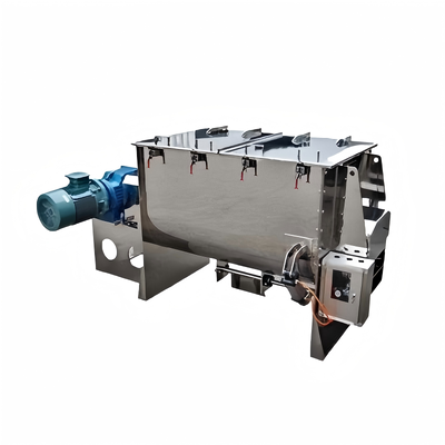 세제 분말 수평 리본 믹서 500L 200-300kg 배치 블렌더