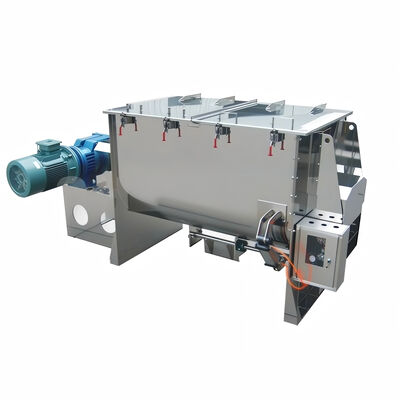 대용량 리본 블렌더 믹서 8000L 스테인리스 스틸 3200-4800kg 분말 기계