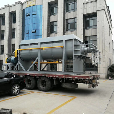 찌꺼기 건조 기계를 구하는 10rpm 내지 25rpm 4KW 무의미한 패들 드라이어 에너지