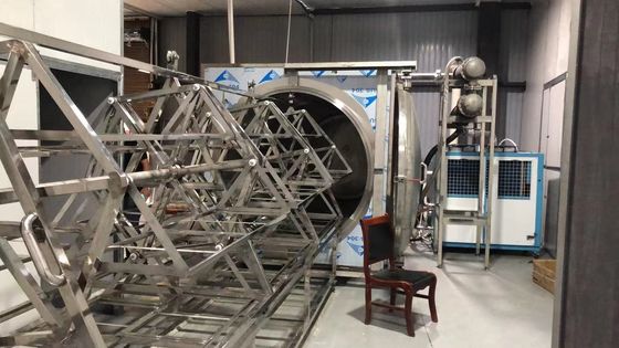 380V PLC HMI 전자 레인지 진공 건조 장치 48KW 저온 건조 기계