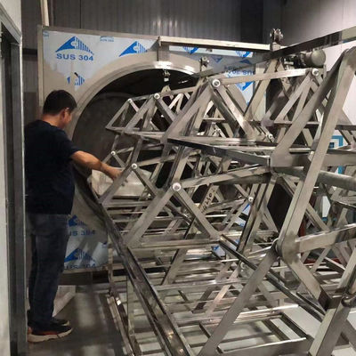 200-300kg/H 전자레인지 진공 건조 장치 기계 제약 건조 오븐 탈수 기구