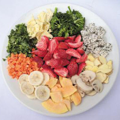 인스턴트 식품 야채 쌀 건조 기계 큰 자동 동결건조 진공 챔버