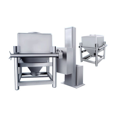 3-10rpm NTC 식품 IBC 빈 믹서 스크루 고정된 승강기 메뚜기 혼합기