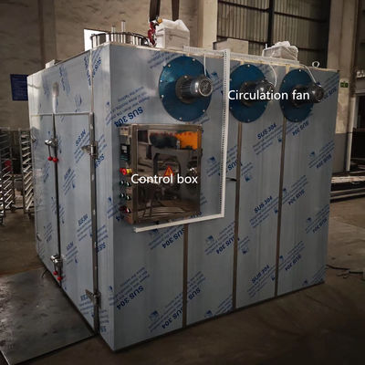 PLC 4 랙 제약 건조 오븐 공업용 드라이어 기계가 건조과실을 만듭니다