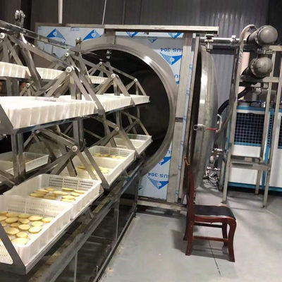 38.4-48kg/H 전자레인지 진공 탈수기 304 스테인레스 강은 레인지를 말려 열매를 맺습니다