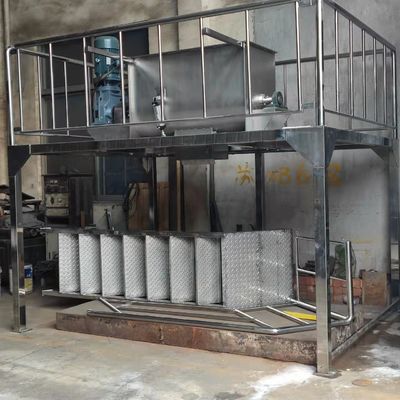 건식 분말 낟알 수평선상 리본 믹서 304 두배 헬리컬 리본 믹서