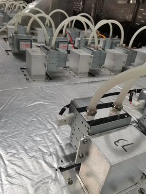 48-60kg/H 카바 파우더 마이크로웨이브 터널 레인지 산업용 탈수기