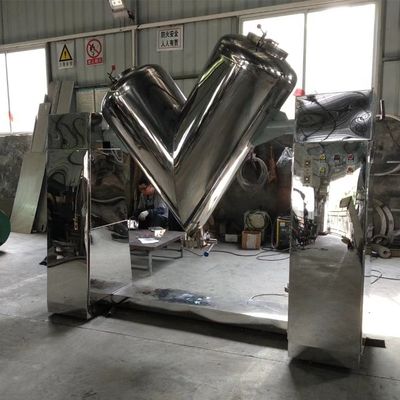 Dia 200 밀리미터는 포도당 브이형 분체 믹서 밀가루 낟알 혼합기에 설탕을 칩니다